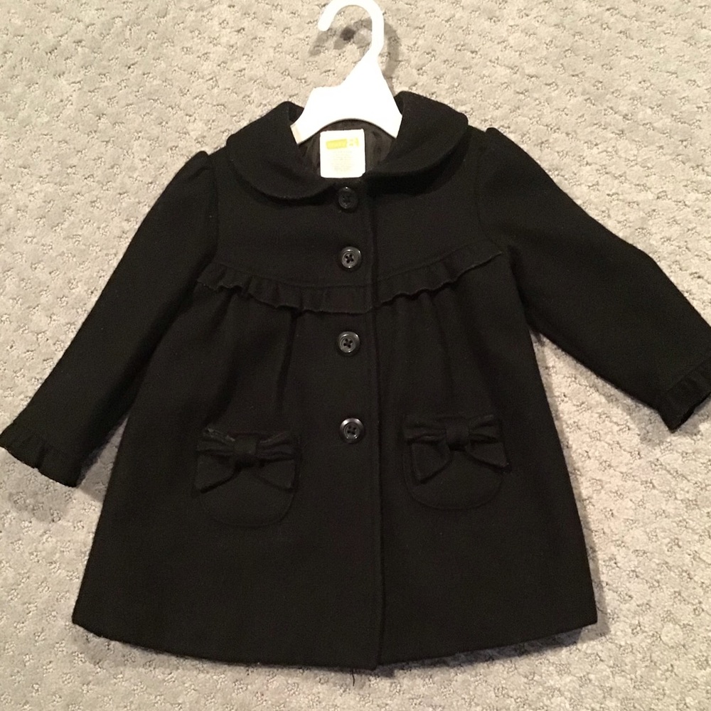 Black pea coat